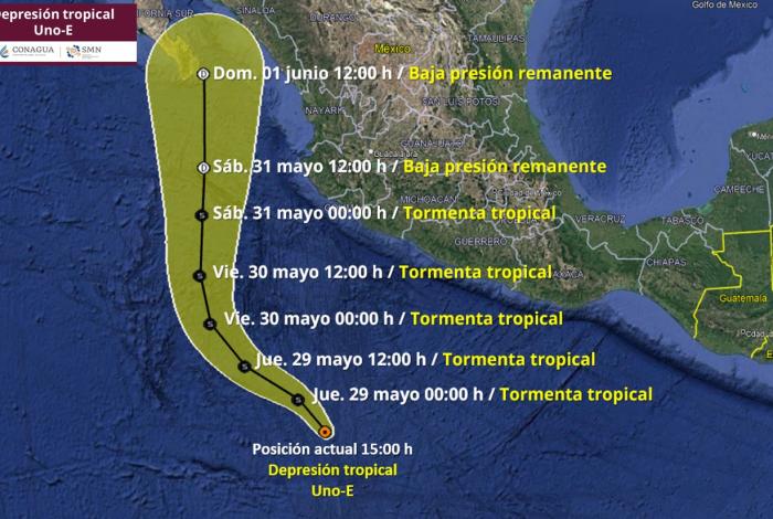 Uno-E, el primer ciclón de temporada, obliga al cierre del puerto de LC