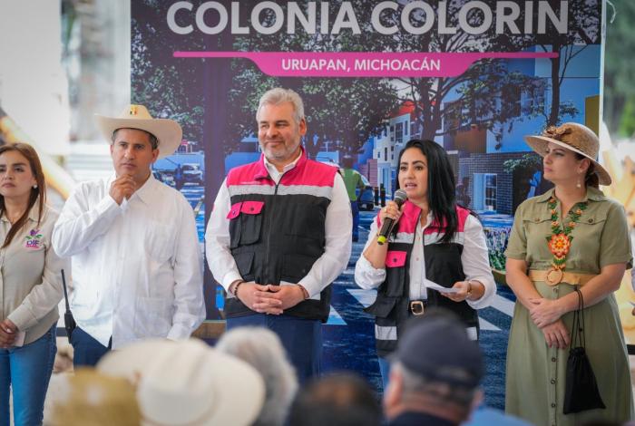 Uruapan suma 4 años de desarrollo histórico con gobierno de Bedolla: Gladyz Butanda