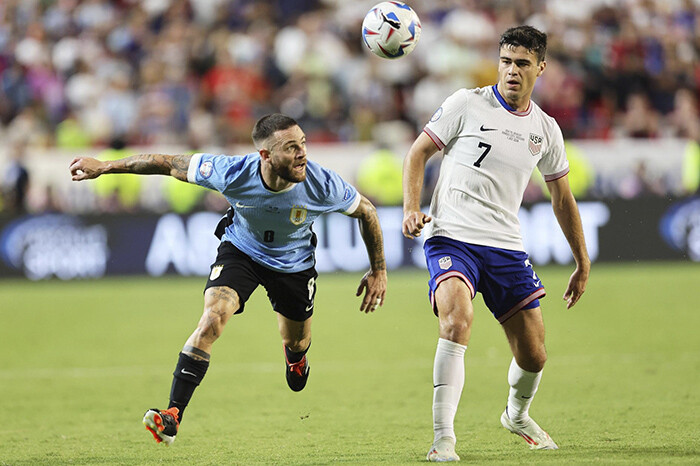 Uruguay echa a Estados Unidos de su Copa América