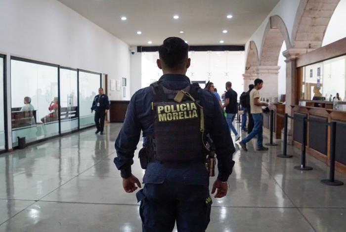 Va Policía Morelia por el aumento de estado de fuerza