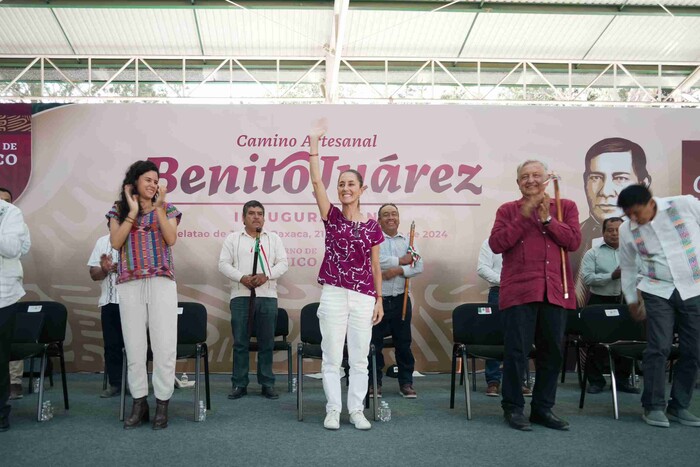 »VAMOS A SEGUIR TRABAJANDO CON OAXACA Y PARA OAXACA’’: CLAUDIA SHEINBAUM