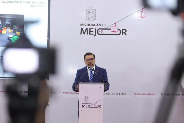 Van 53 extranjeros detenidos, ligados al crimen en Michoacán: SSP