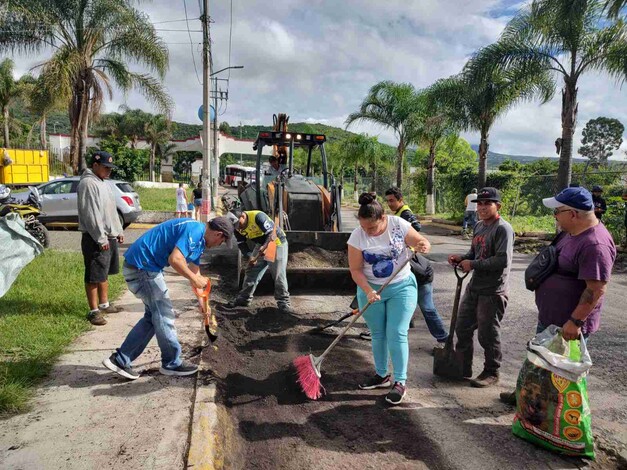 Vecinas, vecinos y Gobierno de Morelia, mejoran espacios públicos en Frac. La Hacienda