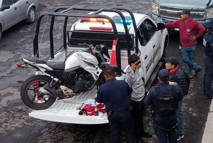 Vecinos de Uruapan frustran asalto y detienen a un hombre