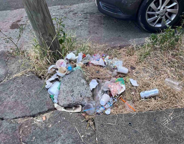 Vecinos denuncian acumulación de basura en las calles cercanas al Caña Fest