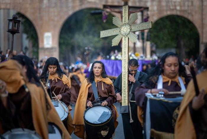 Viacrucis y Procesión del Silencio en Morelia, con más de 80 mil visitantes
