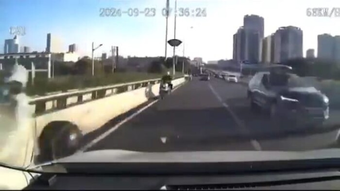 #Video | 6 muertos y 7 heridos tras accidente de trafico en China