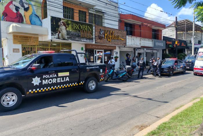 #Video | Asaltan joyería en Morelia; un hombre resulta herido de bala