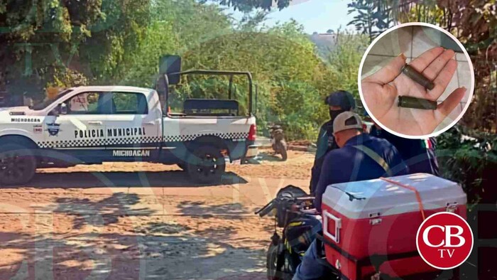 #Video: Balacera en Parácuaro moviliza a las fuerzas del orden