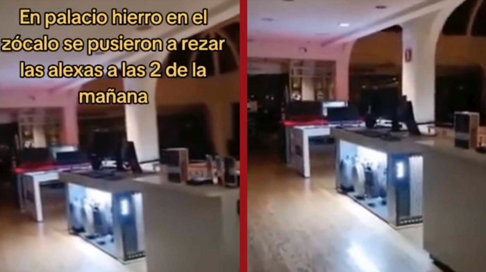 Video: Bocinas ‘Alexa’ se encienden solas y recitan oración en tienda departamental