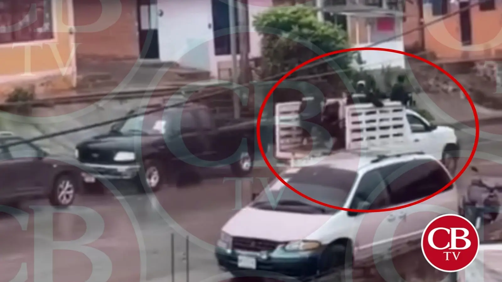 #Video: Captan a sicarios a bordo de camionetas en Zitácuaro