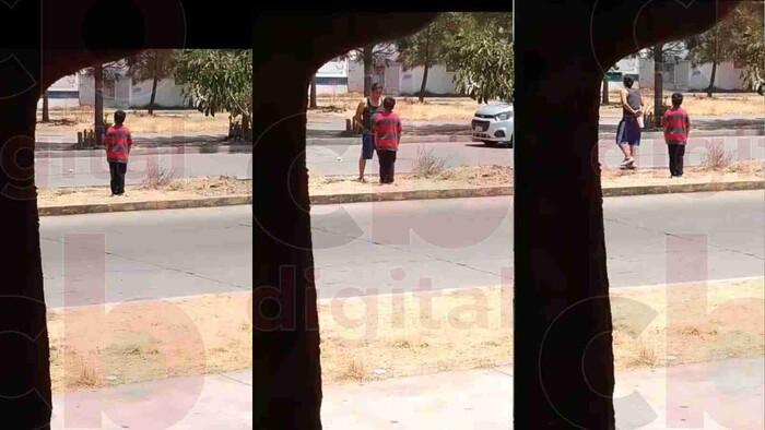 #Video: Castiga a su hijo bajo los infernales rayos del sol en Morelia