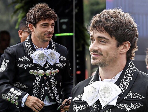 #Video | Charles Leclerc “inaugura” el GP de México vestido de mariachi