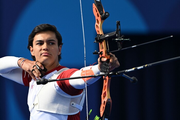 #Video | ¡Choque en Tiro con Arco! Matías ‘El Grande’ se despide de la competencia individual masculina