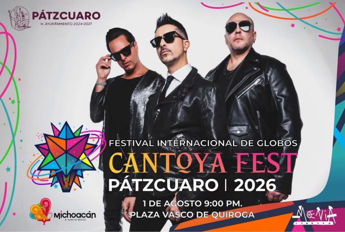 #Video | Con un concierto estelar, Moenia llega esta noche al Cantoya Fest 2026 en Pátzcuaro