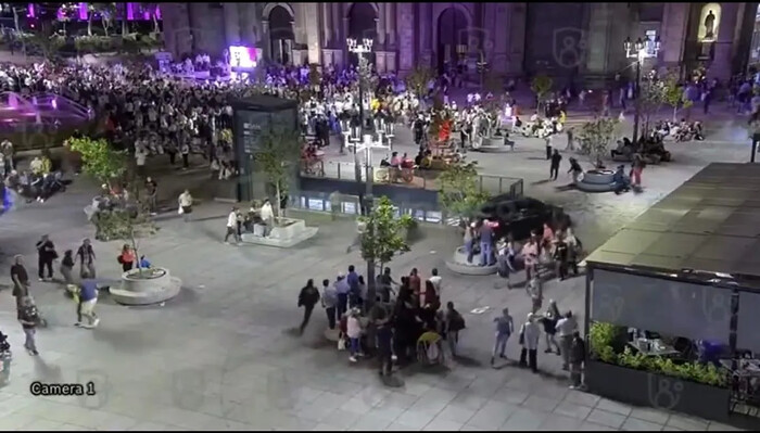 Video: conductor embiste a manifestantes en Guadalajara, durante marcha por la Familia