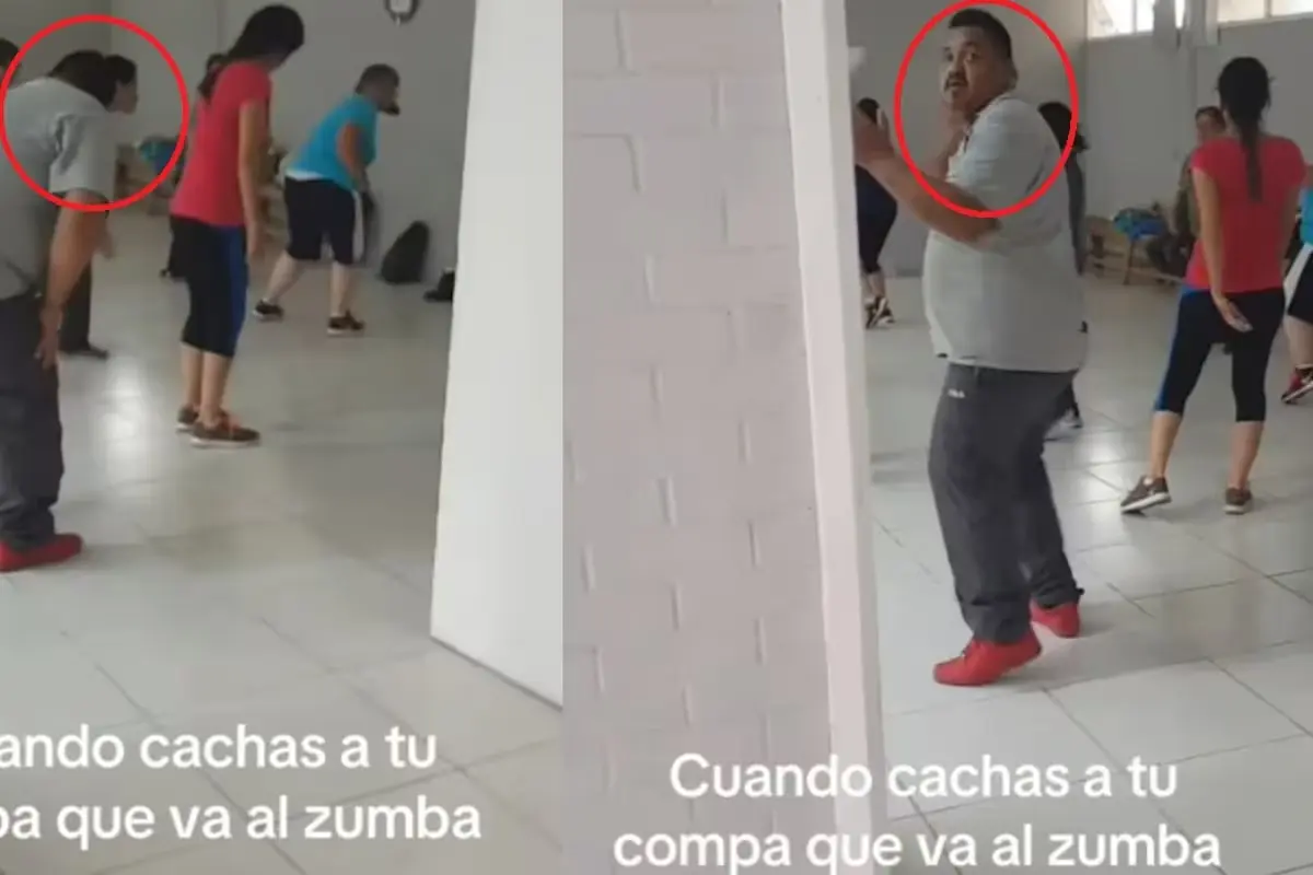 #Video: Descubre a su amigo en una clase de Zumba