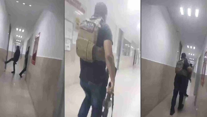 Video: Detienen a hombre que ingresó armado a hospital en Tamaulipas