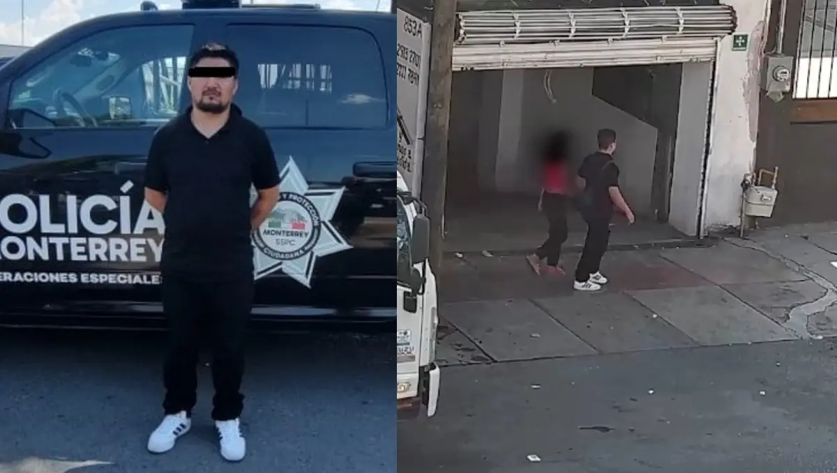 #Video: Detienen a sujeto por secuestrar a una niña de 10 años en Monterrey