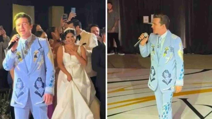 Video: Drake Bell sorprende a pareja y canta en vivo en su boda