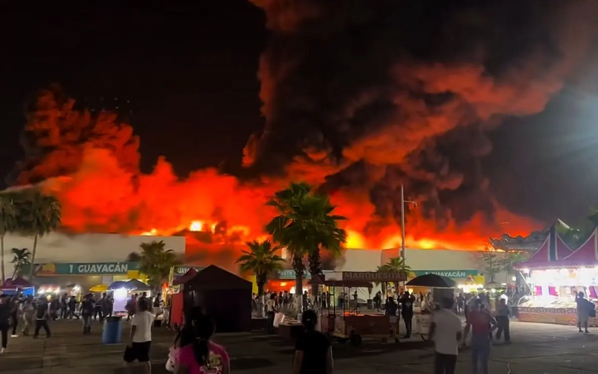 #Video: Durante la Feria Tabasco 2026 se registra incendio; deja saldo de 5 muertos