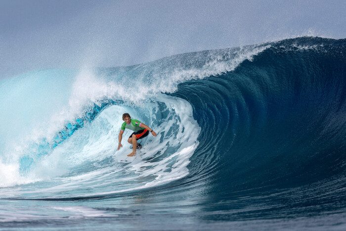 #Video | El surfista mexicano Alan Cleland clasificó a Octavos de Final en París 2024