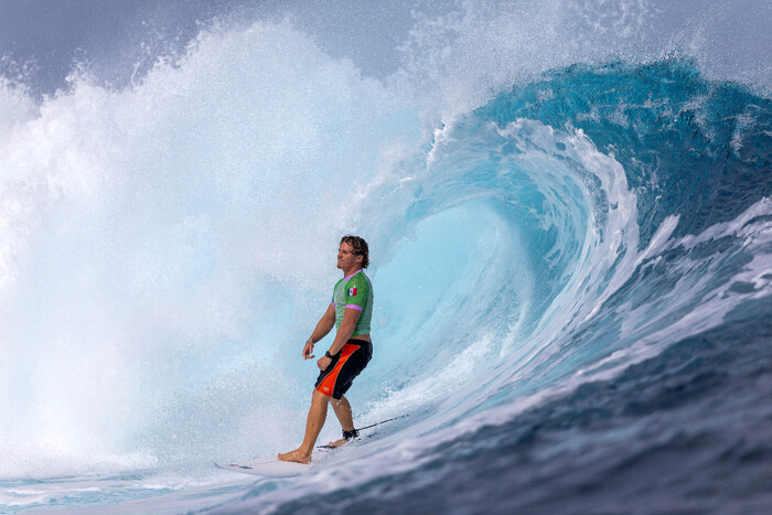 #Video | El surfista mexicano Alan Cleland queda eliminado de París 2024 en Octavos