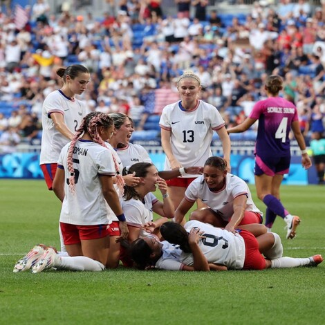 #Video | Estados Unidos se impone a Alemania y asegura su lugar en las finales de fútbol femenino en los Juegos Olímpicos