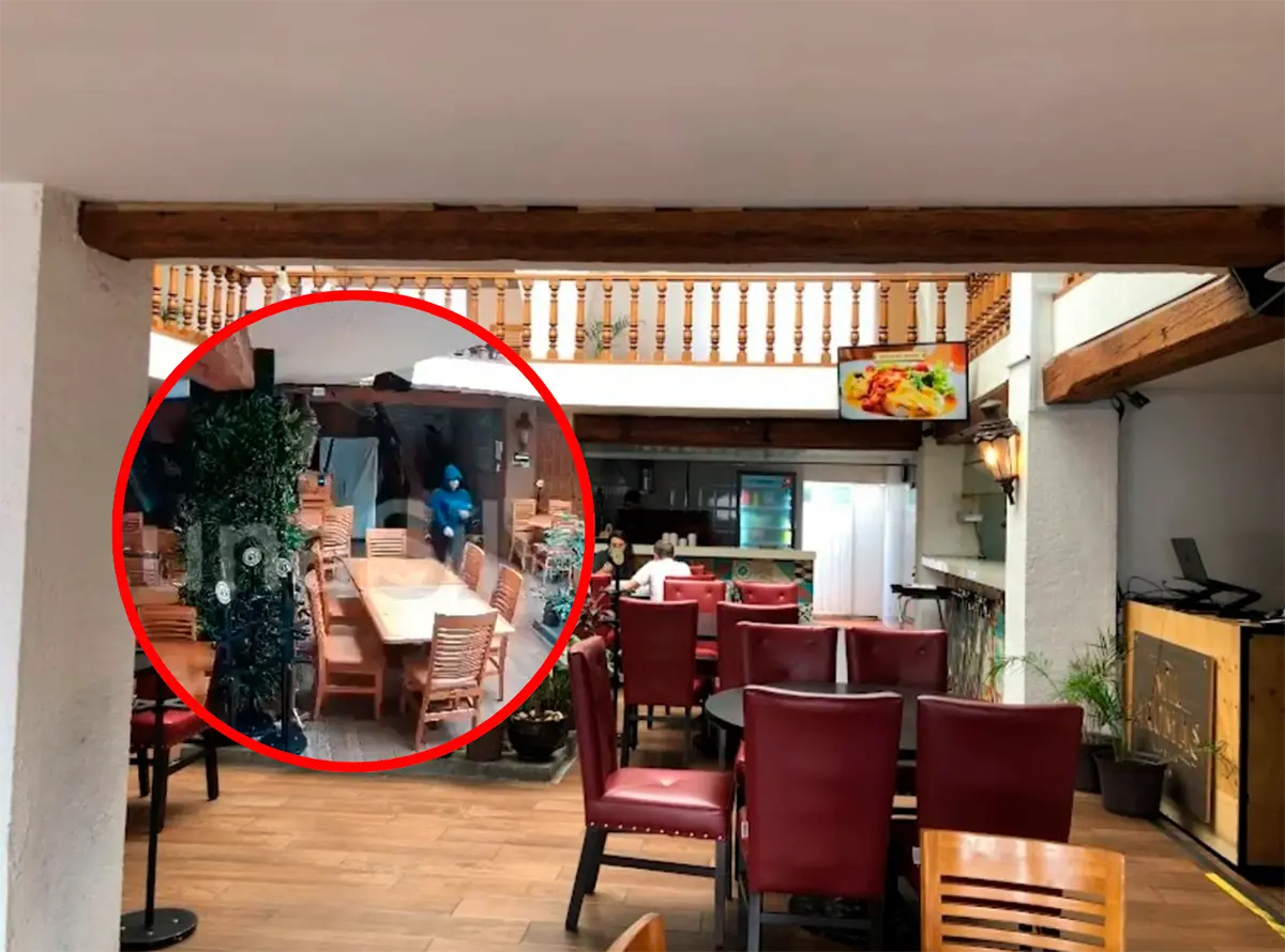 #Video: exhibe a exempleada robando dinero de restaurante en Puebla