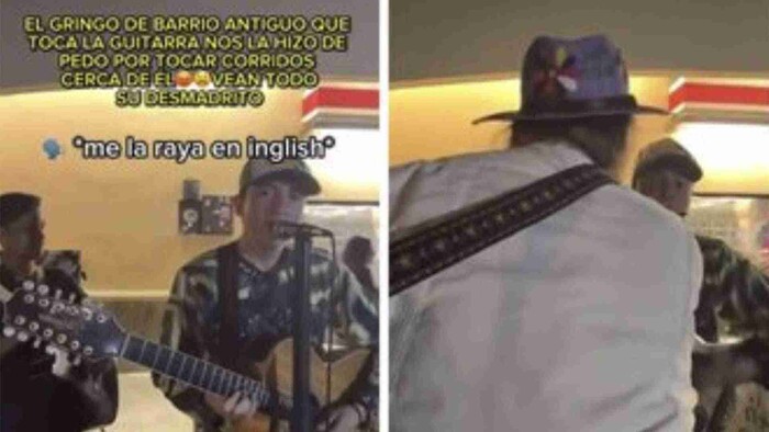 Video: Extranjero insulta a músicos regios por cantar corridos cerca de él en Monterrey