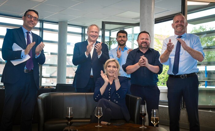 #Video | Extrema derecha de Le Pen gana primera vuelta de las elecciones legislativas en Francia