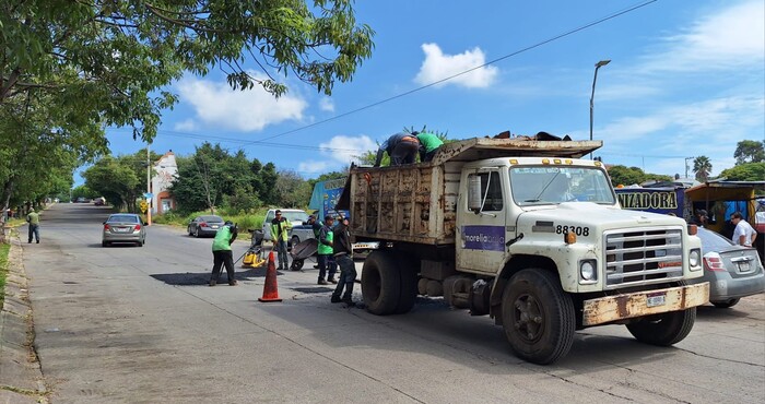 #Video | Gobierno de Morelia lleva jornada integral de limpieza y servicios a Villas de la Loma