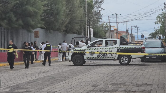 #Video | Hombre es asesinado a tiros en la colonia Lomas de Santiaguito, Morelia