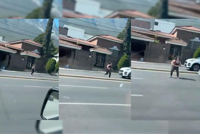 #VIDEO // 🚨📹 Impactante atropello en avenida: mujer es embestida en plena vialidad 🚨