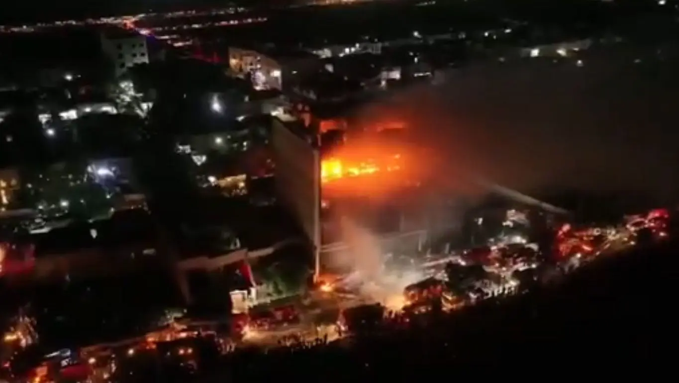 #Video: Incendio en un centro comercial deja al menos 61 muertos en Iraq