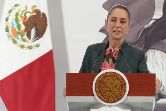 #Video | Lamenta Sheinbaum agresión de Alito a Noroña. “Recuerden que son el PRIAN, autoritarios, porros y violentos”, dijo.