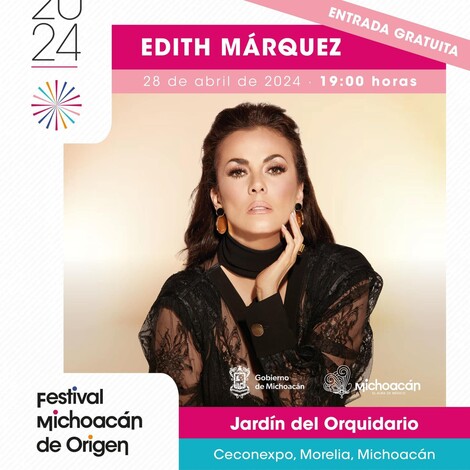 #Video |No es un error ni una fantasía, Edith Márquez llega hoy al Festival Michoacán de Origen