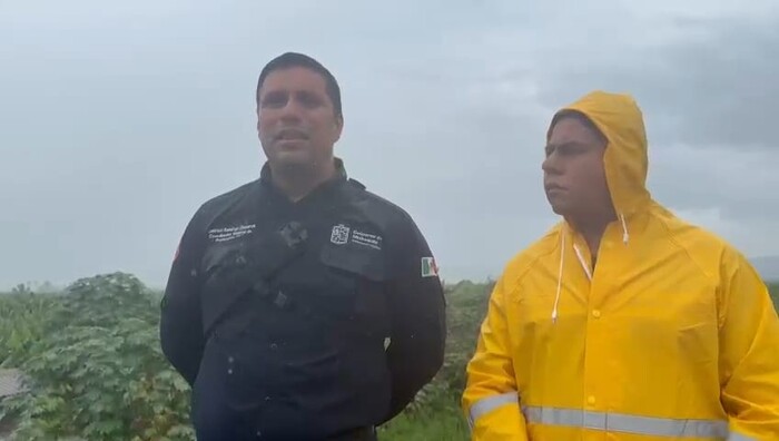 #Video | Pide Protección Civil estatal atender indicaciones por tormenta tropical John