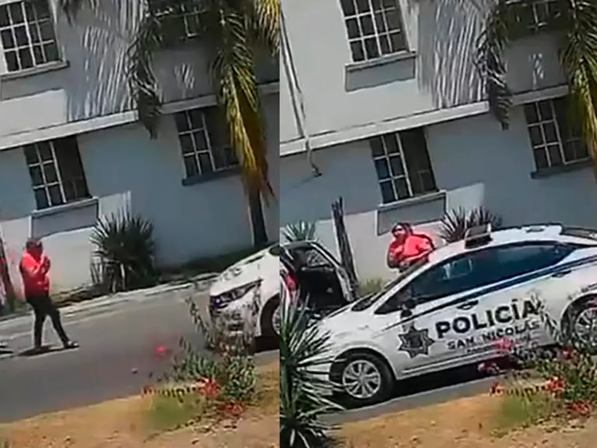 #Video: Policía salva a mujer que se asfixiaba con un totopo