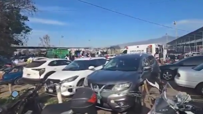 #Video | Reportan 5 lesionados tras ataque a tiros en las canchas de Policía y Tránsito de Morelia