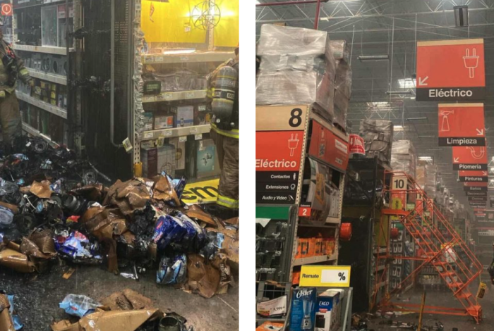 #Video| Reportan incendio en Home Depot La Huerta, en Morelia