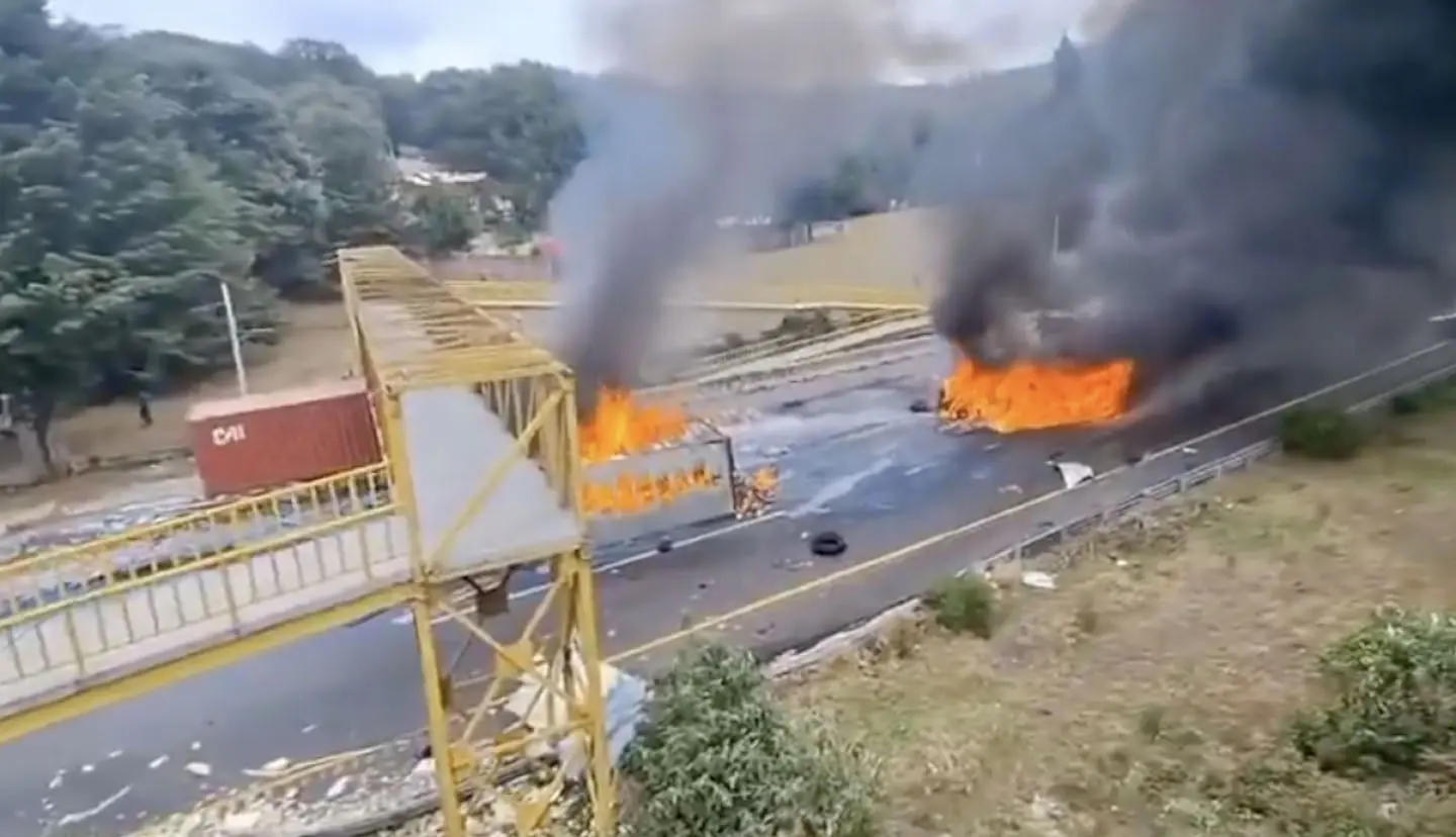 #Video: Se registra accidente en la carretera México-Toluca
