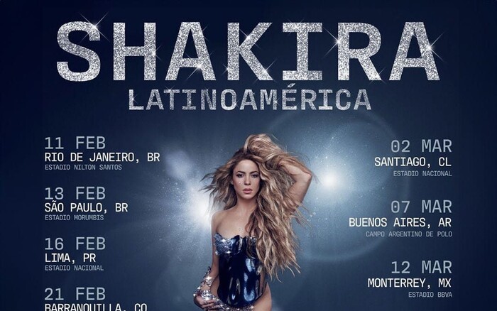 #Video | Shakira llega a México con “Las mujeres ya no lloran world tour”: fechas y sedes