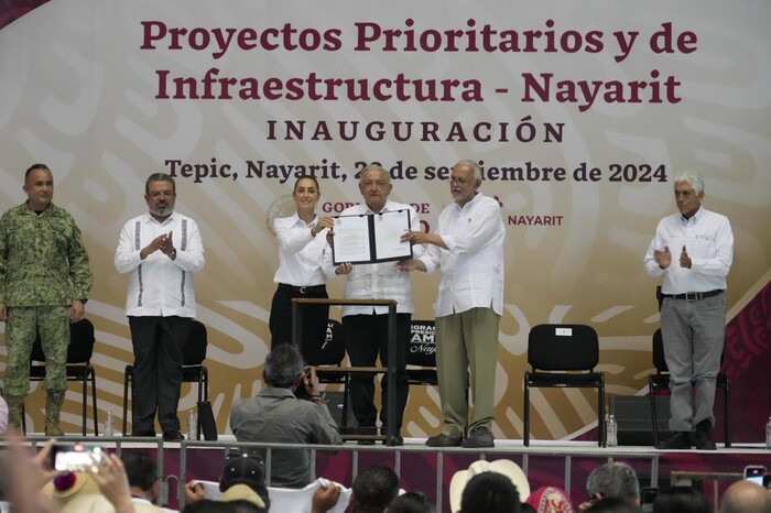 #Video | Vamos a dar continuidad a las obras de la cuarta transformación para apoyar a Nayarit: Claudia Sheinbaum