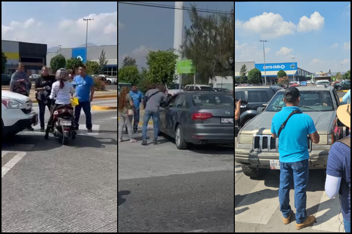 VIDEOS | Agresiones entre conductor y policías por toma en el libramiento