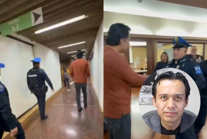 VIDEOS | Despiden a Marx Arriaga de la SEP y hasta con policías lo desalojan