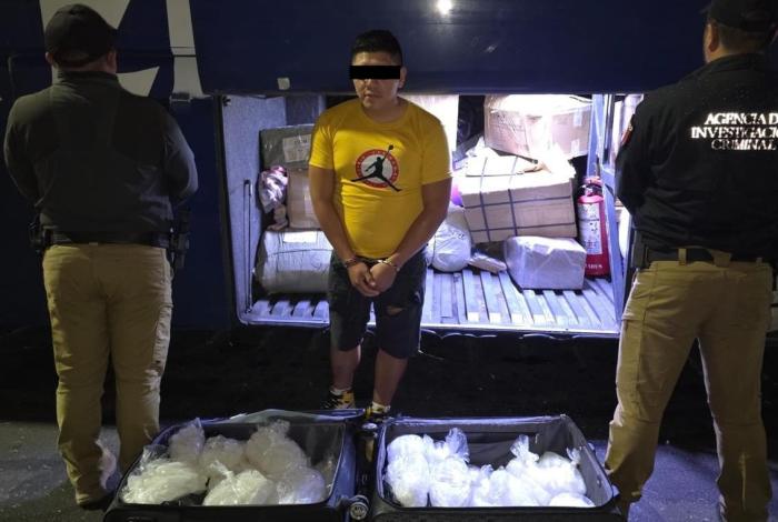 Vinculan a proceso a hombre que transportaba 40 kilos de metanfetamina