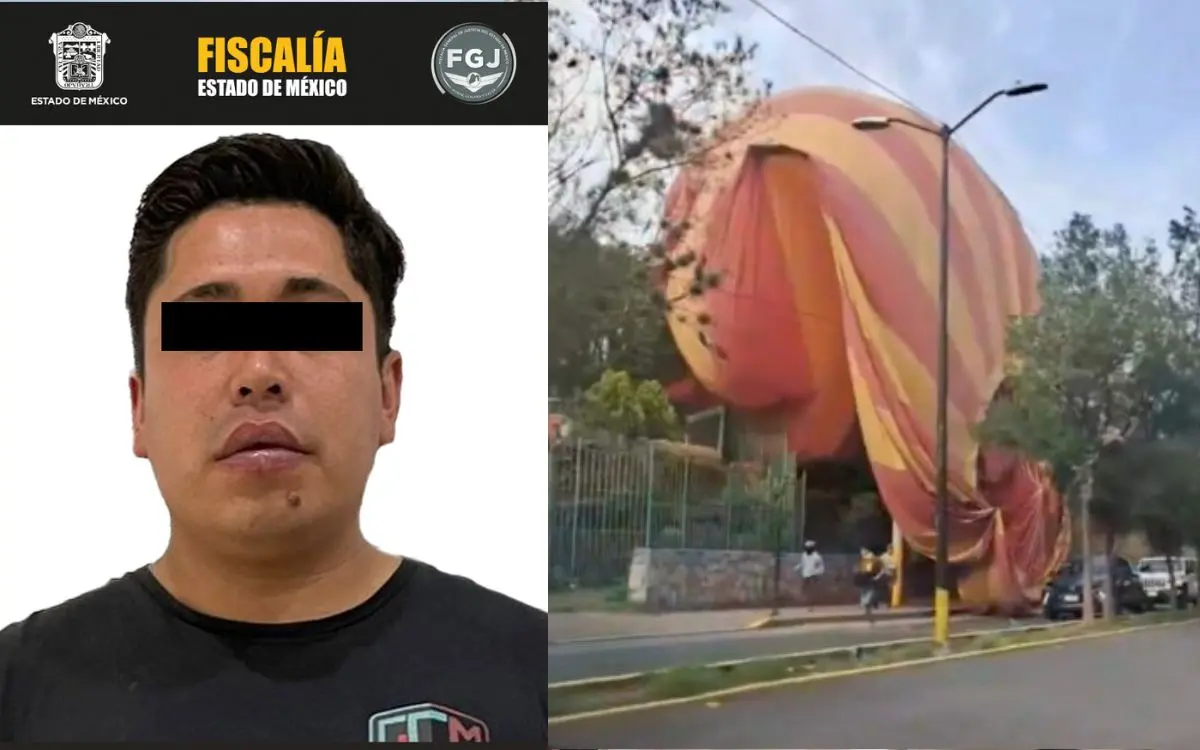 Vinculan a proceso al operador de globo aerostático que cayó cerca de Teotihuacán
