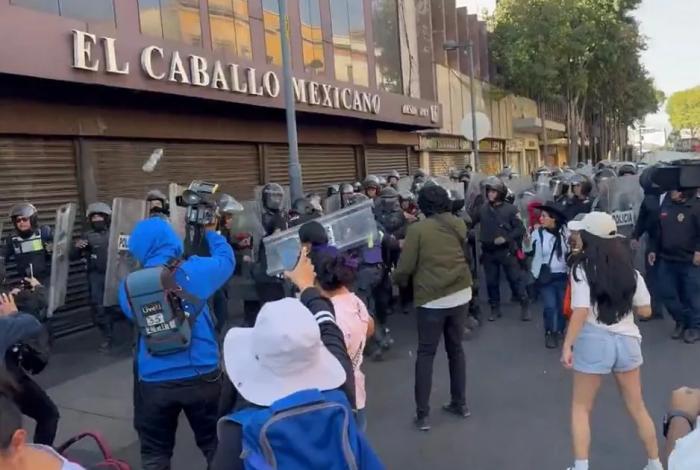 Vinculan a tres participantes en la marcha de la Generación Z por tentativa de homicidio