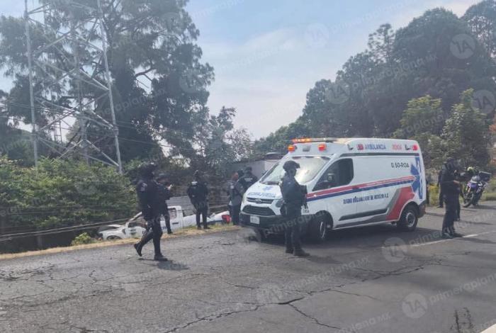 Volc4dura en la Paracho-Uruapan deja un policía mu3rto y seis lesi0nados